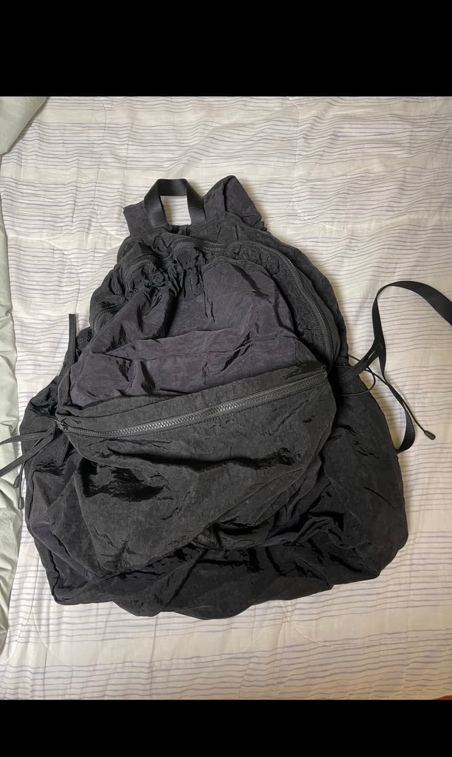 [새제품] 강혁 에어백 링클 백팩 상품이미지2