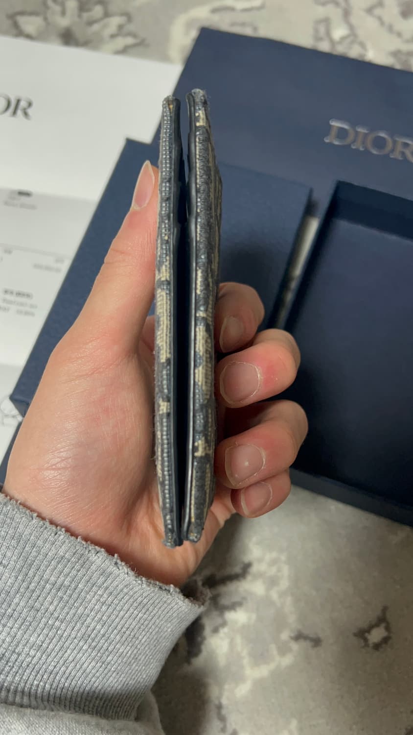 디올 오거나이저 반지갑 카드지갑 지갑 상품이미지6