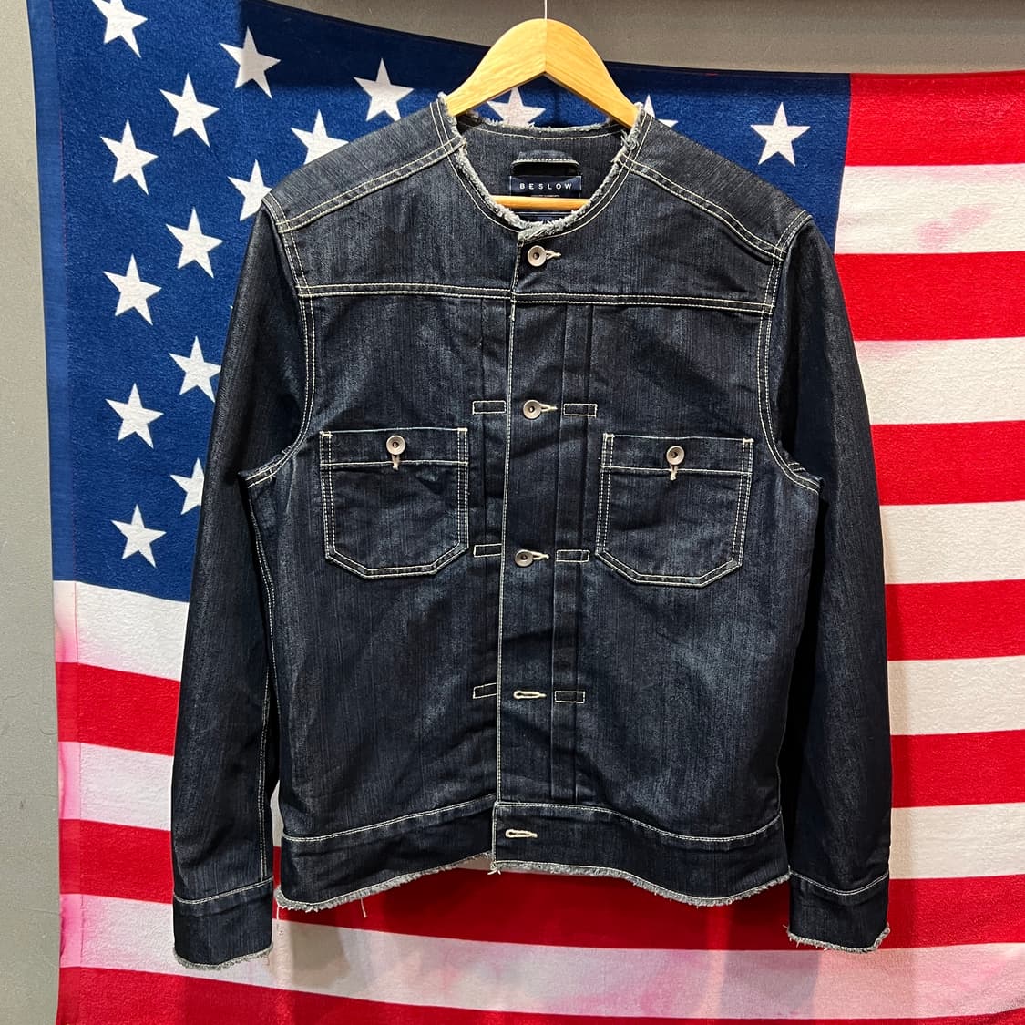 비슬로우 데님자켓 상품이미지1