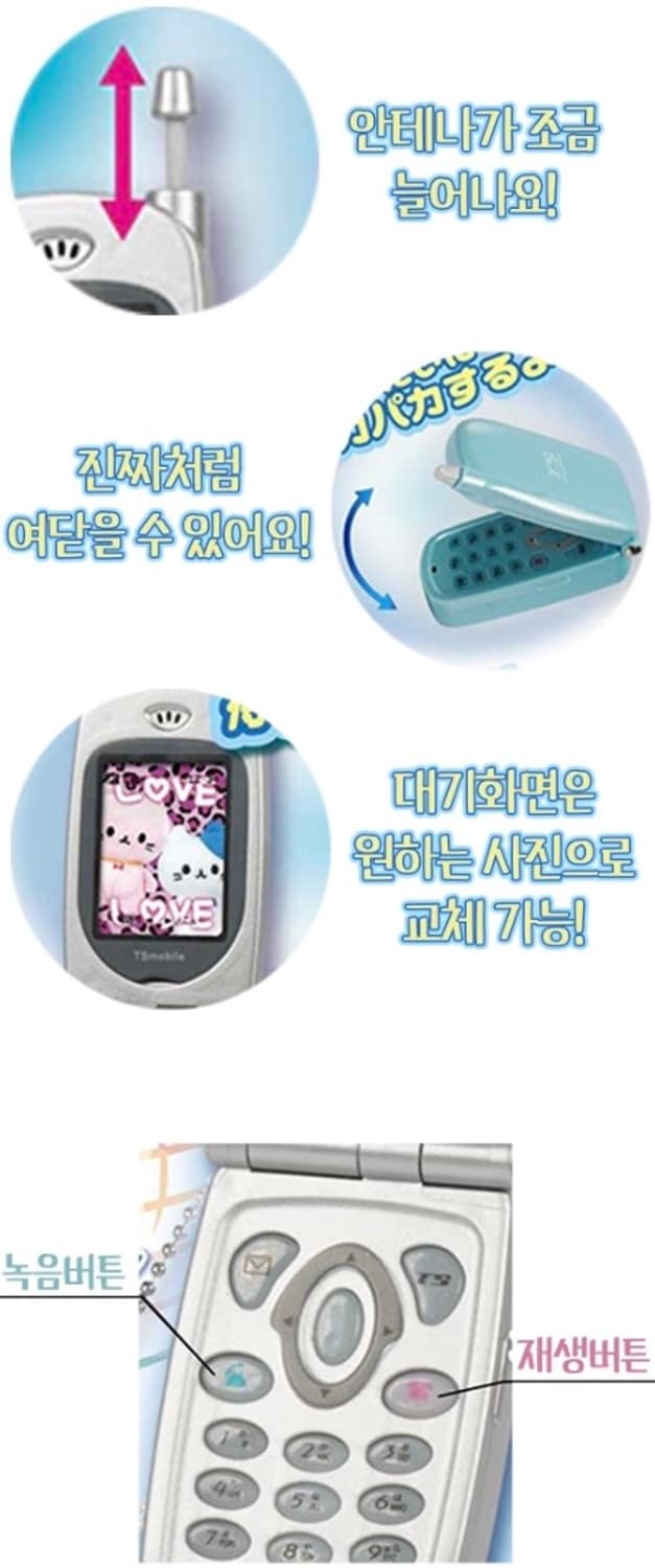 TOYS SPIRITS 토이즈 스피릿 추억의 폴더폰 마스코트 가챠 상품이미지3