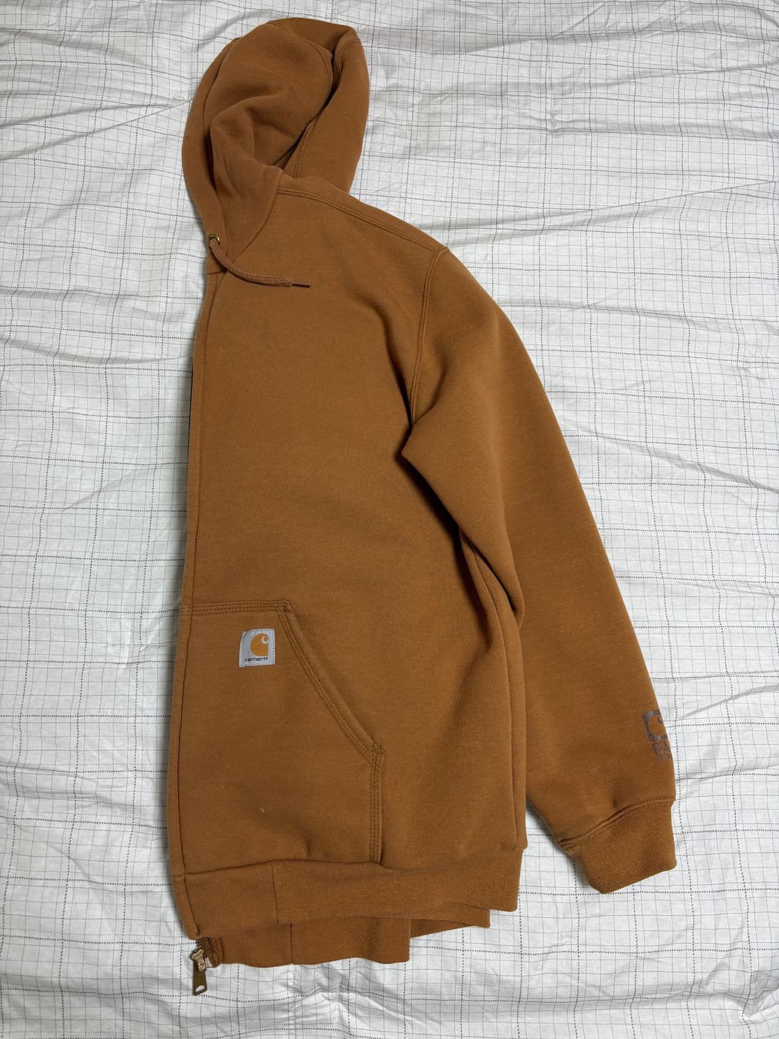 칼하트 써멀 레인디펜더 브라운 후드 L 상품이미지2