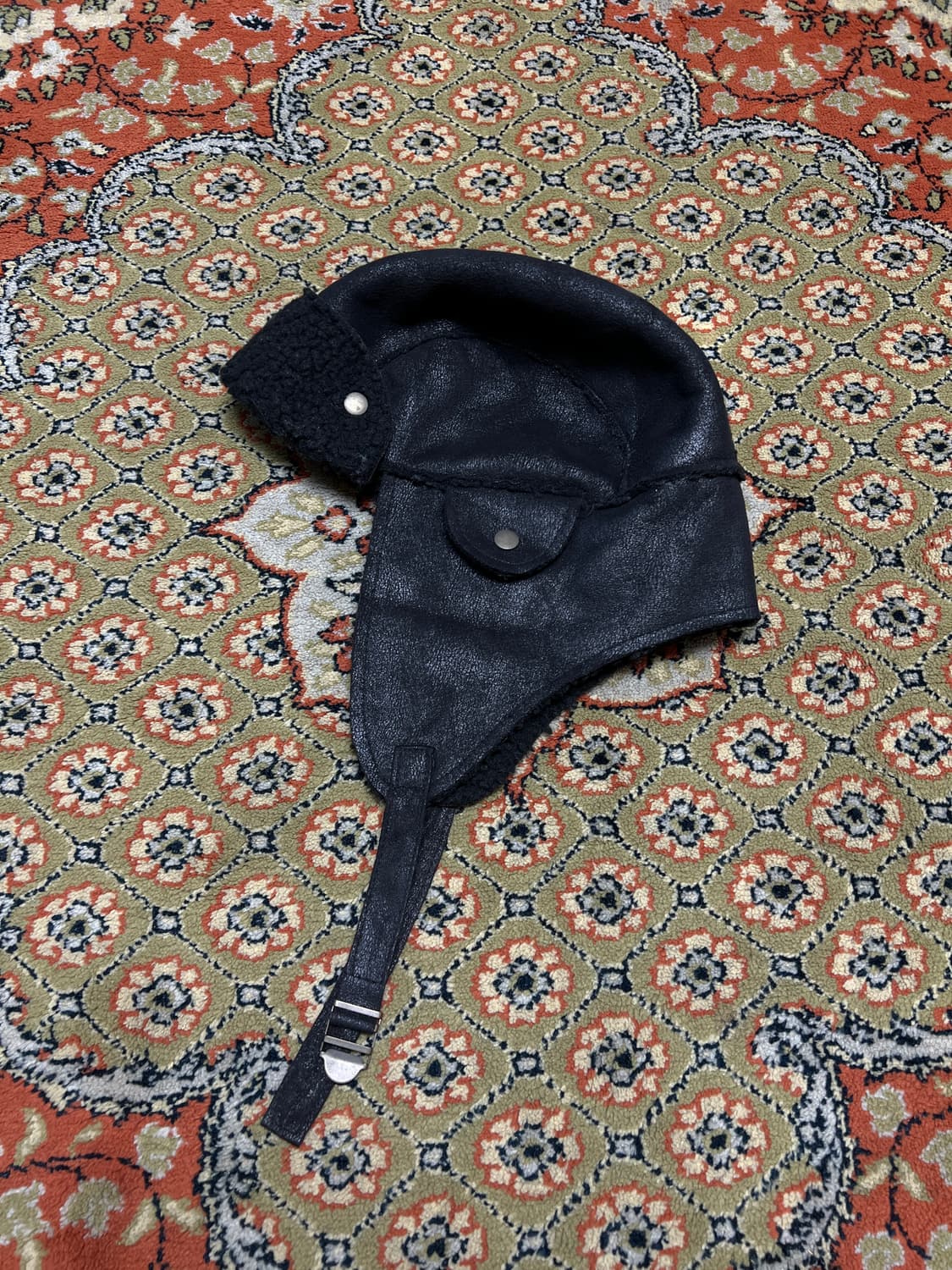 [OS] 블랙 빈티지 트루퍼 햇 상품이미지1