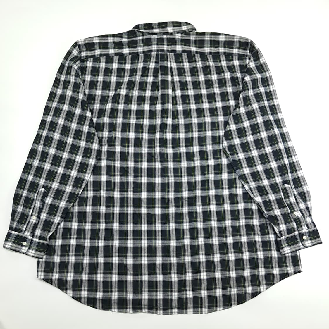 CN285 4XLT 폴로 랄프로렌 QR 블랙워치 타탄체크 긴팔 셔츠 남방 상품이미지9