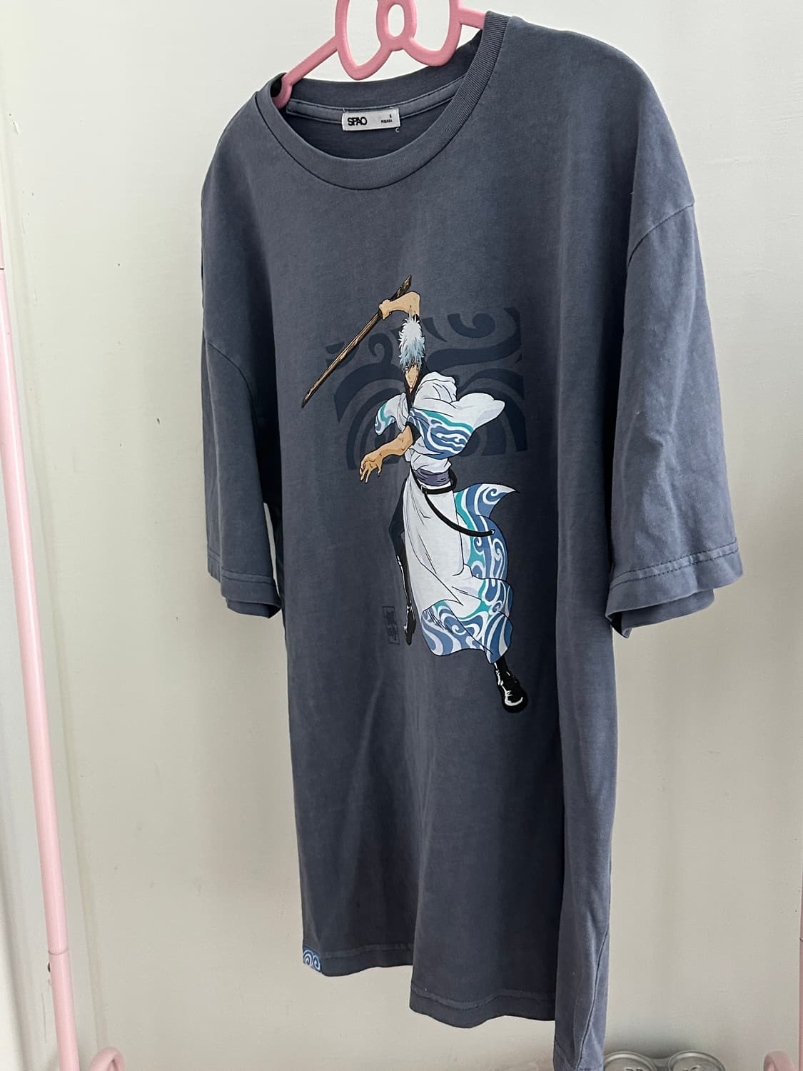 은혼 스파오 긴토키 티셔츠 s사이즈 (단순개봉) 상품이미지2