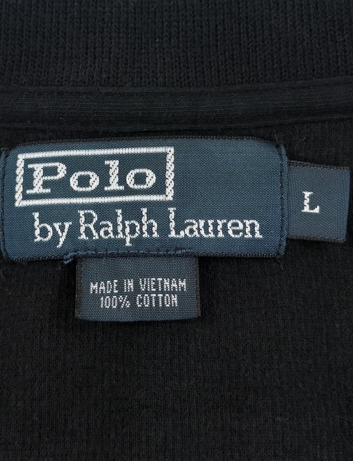 폴로 랄프로렌 반집업 블랙 니트  상품이미지3