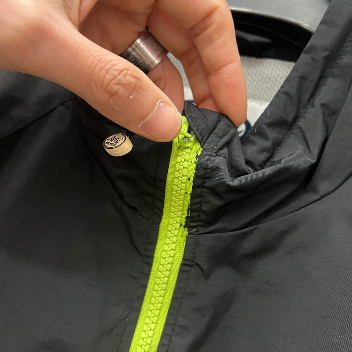 Arai 아라이 구형 블랙 형광 바람막이 라이더 자켓 L 상품이미지6