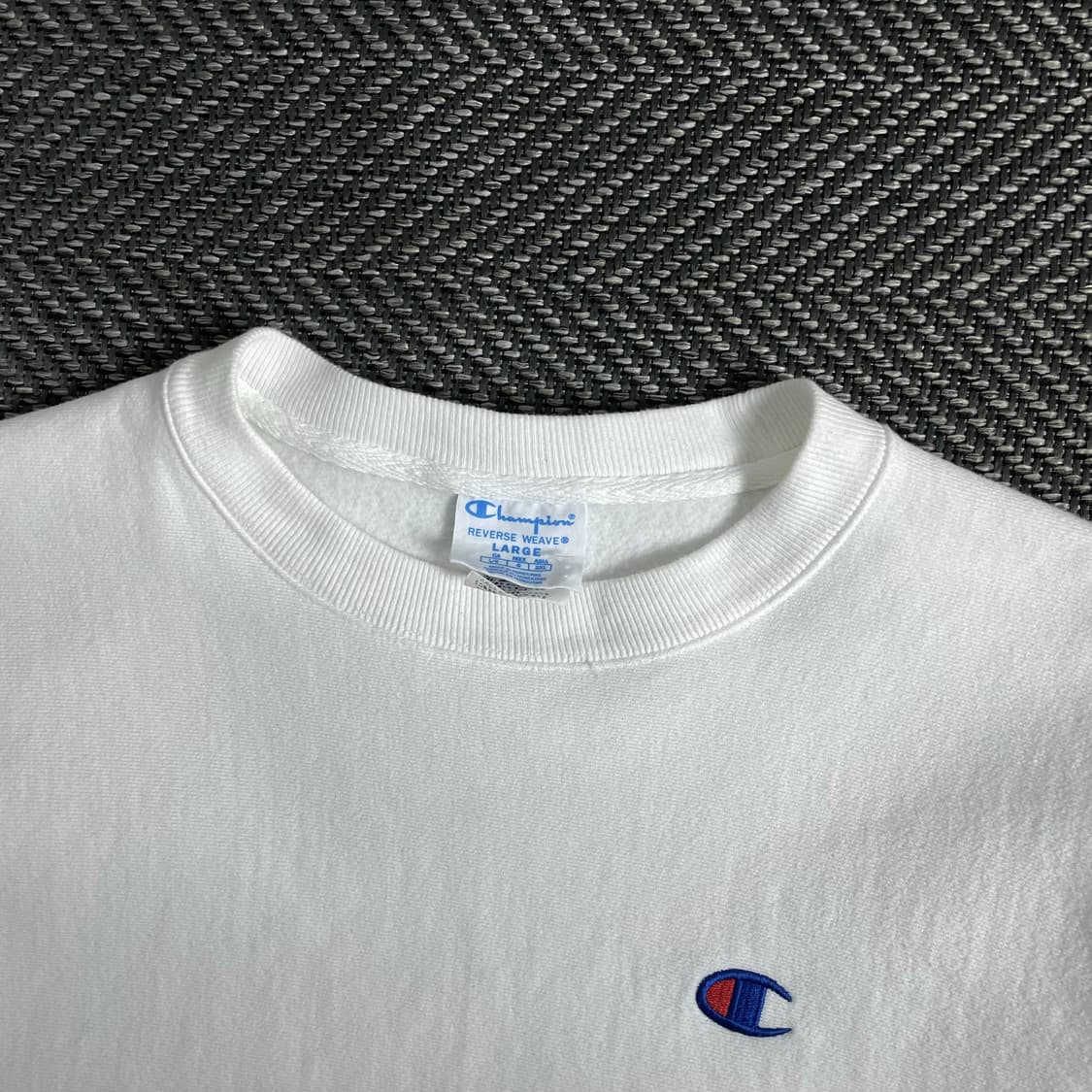챔피온 USA 리버스위브 미니멀 크루넥 스웻 셔츠y 3118 상품이미지5