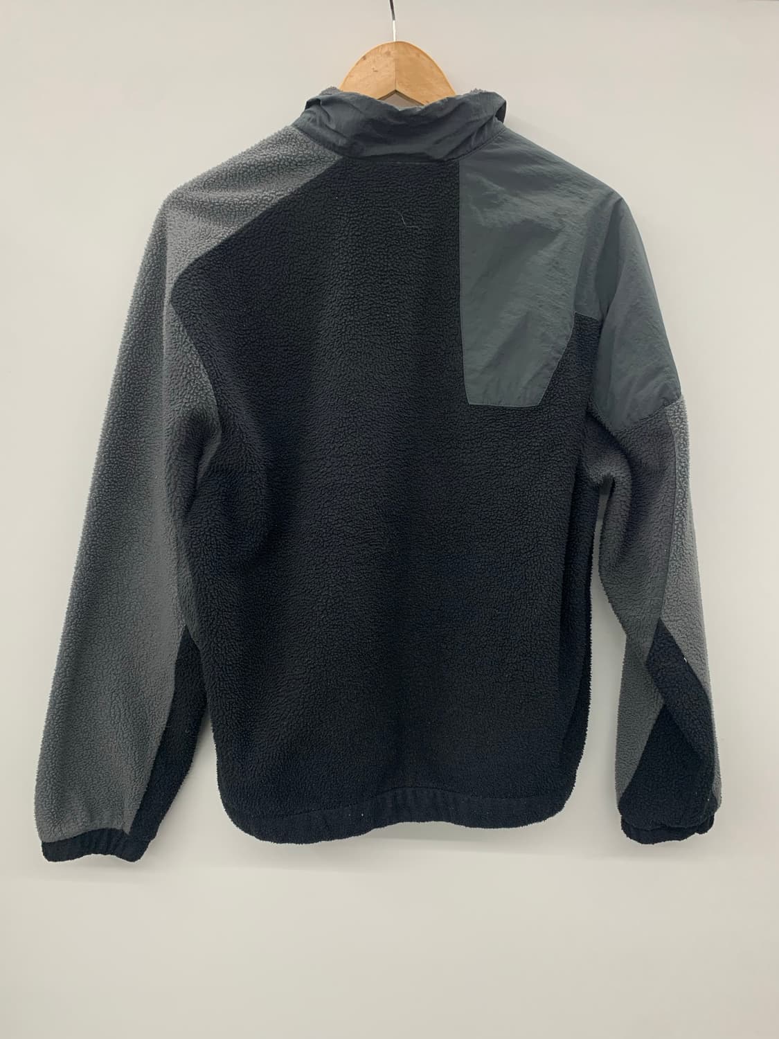 아디다스 챠콜 플리스 아노락 상품이미지5