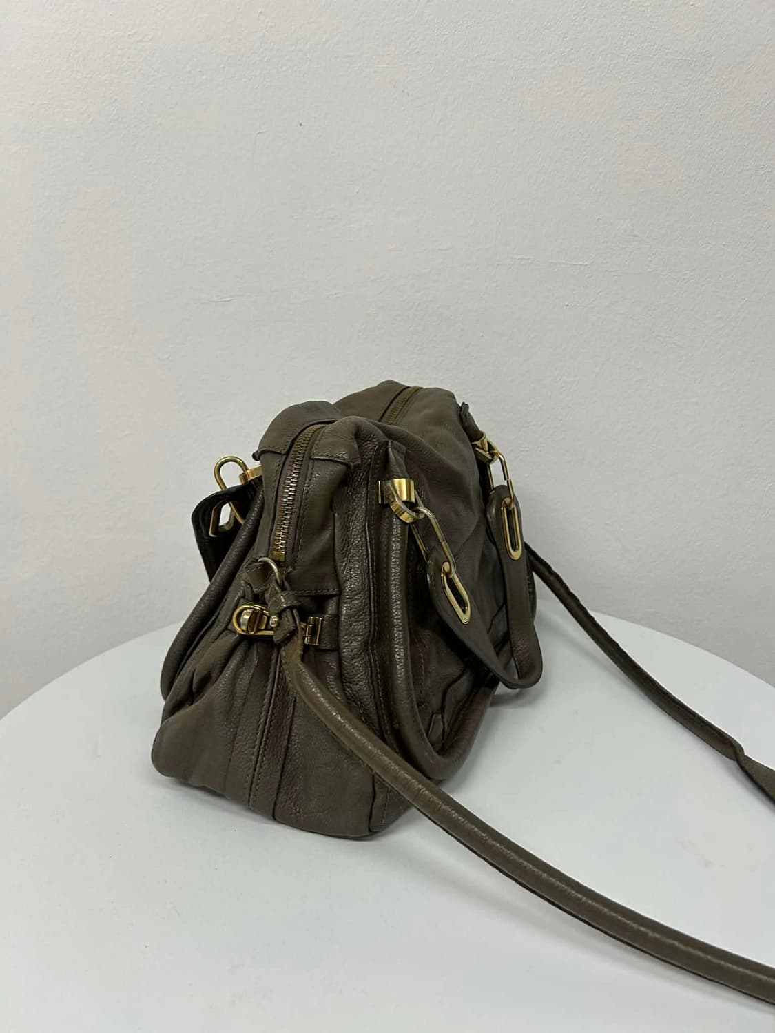 끌로에 파라티 아카이브 가죽 투웨이 숄더백 크로스 토트 상품이미지3