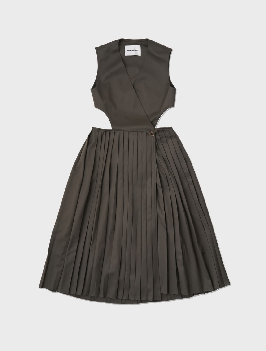 Low classic 플리츠 드레스 상품이미지1