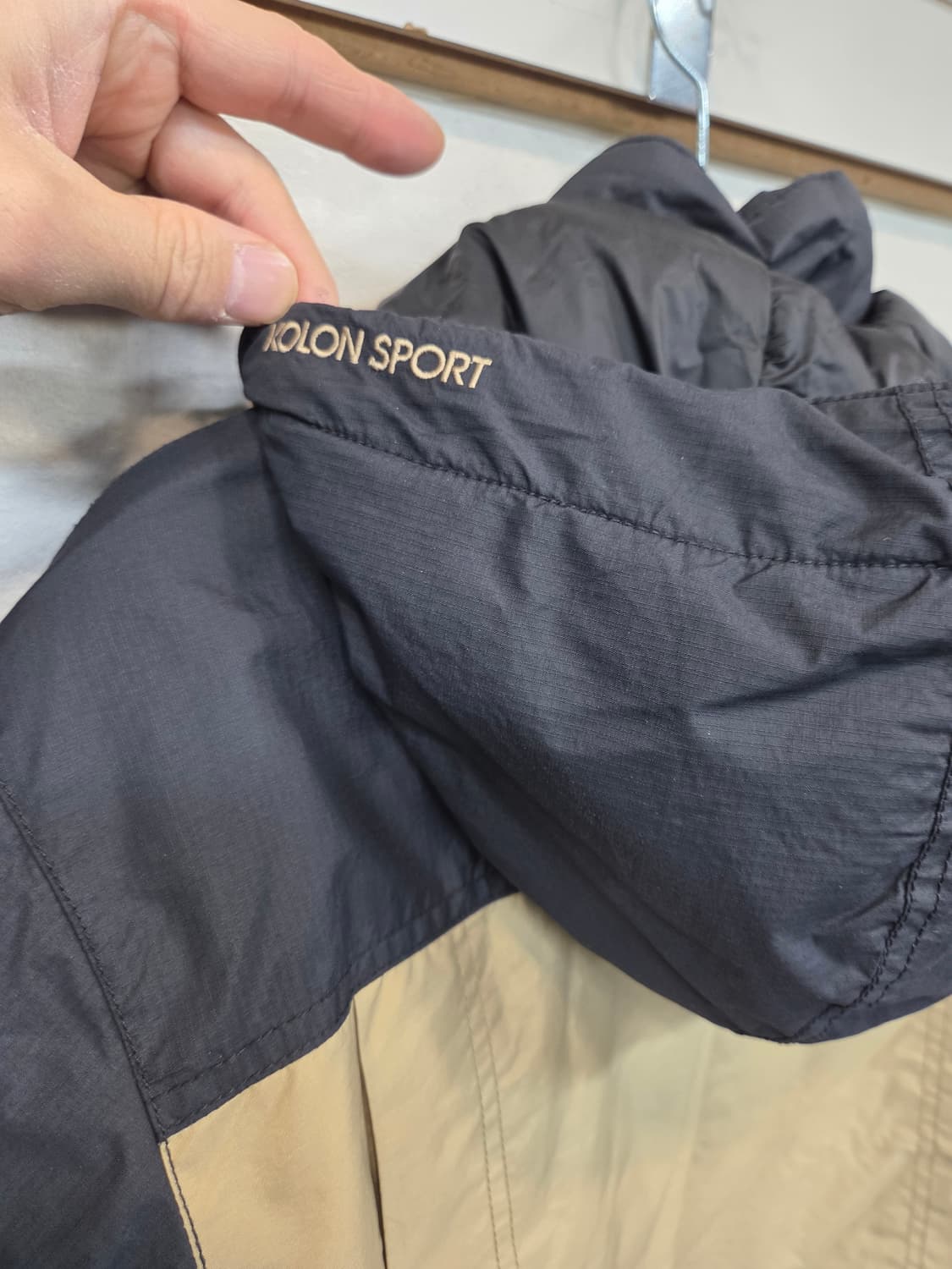 코오롱스포츠 안타티카 투웨이 경량 패딩 L 상품이미지3