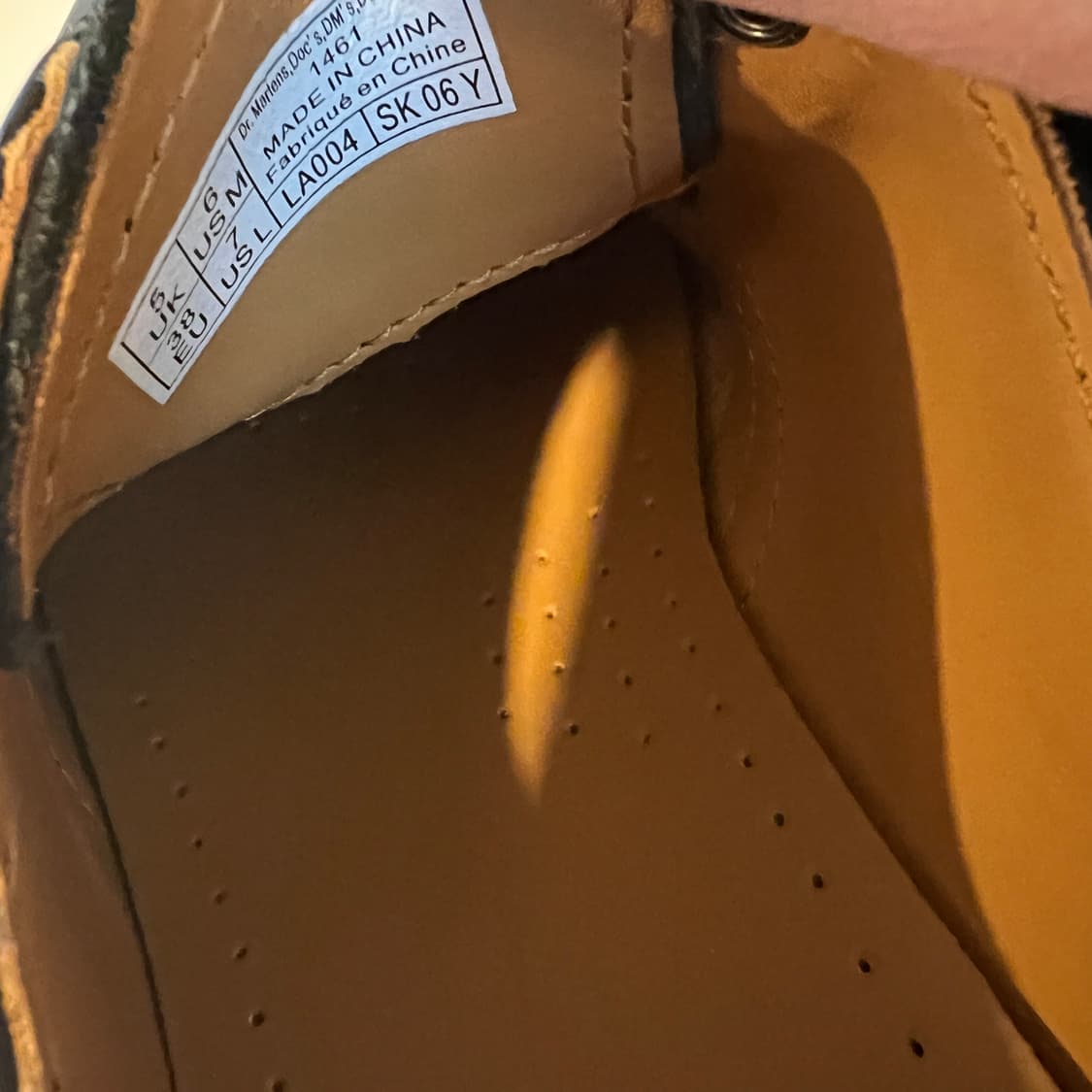 닥터마틴 1461 스무스 블랙 슈즈  상품이미지7