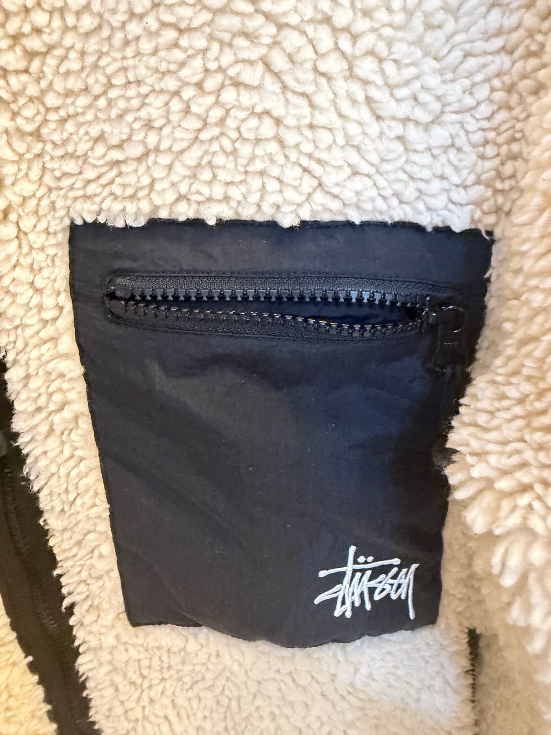 스투시 비너스 자카드 쉐르파 자켓 상품이미지4