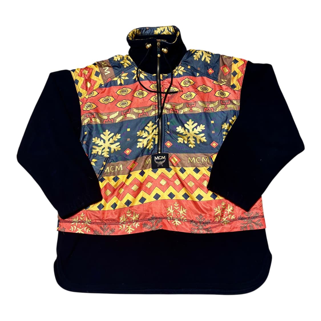 MCM 올드스쿨 멀티컬러 플리스 아노락(36) 상품이미지1
