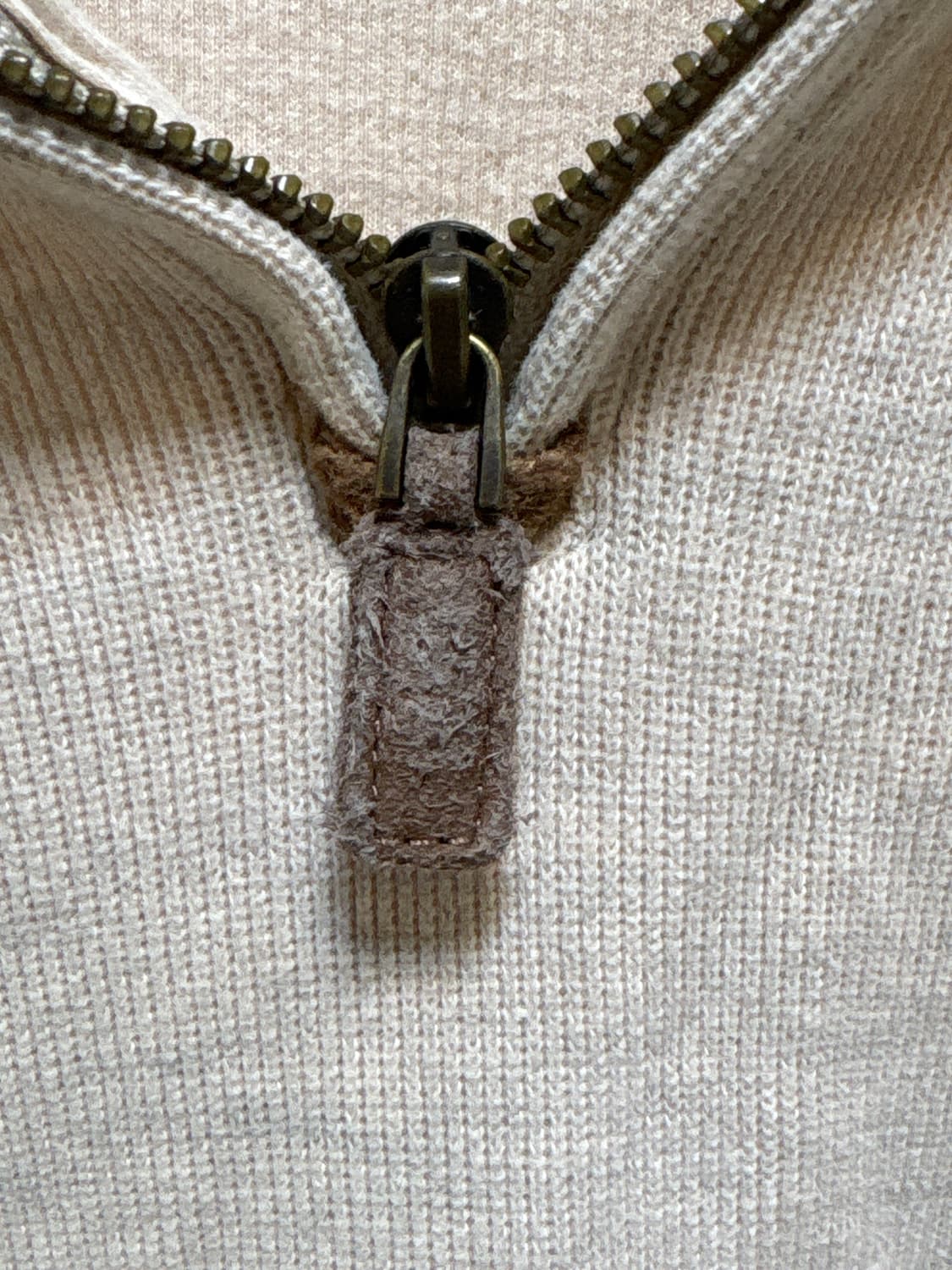 폴로 초코포니 반집업 오트밀 M 상품이미지2