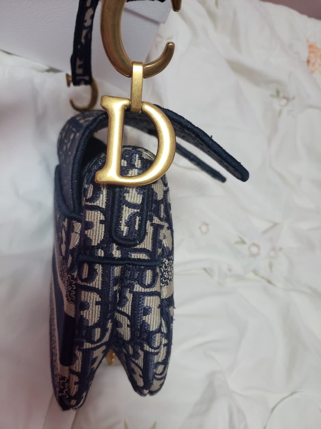 정품)최저가급처미사용새상품!디올 오블리크자카드새들백 미듐 토트백가방선물용 상품이미지10