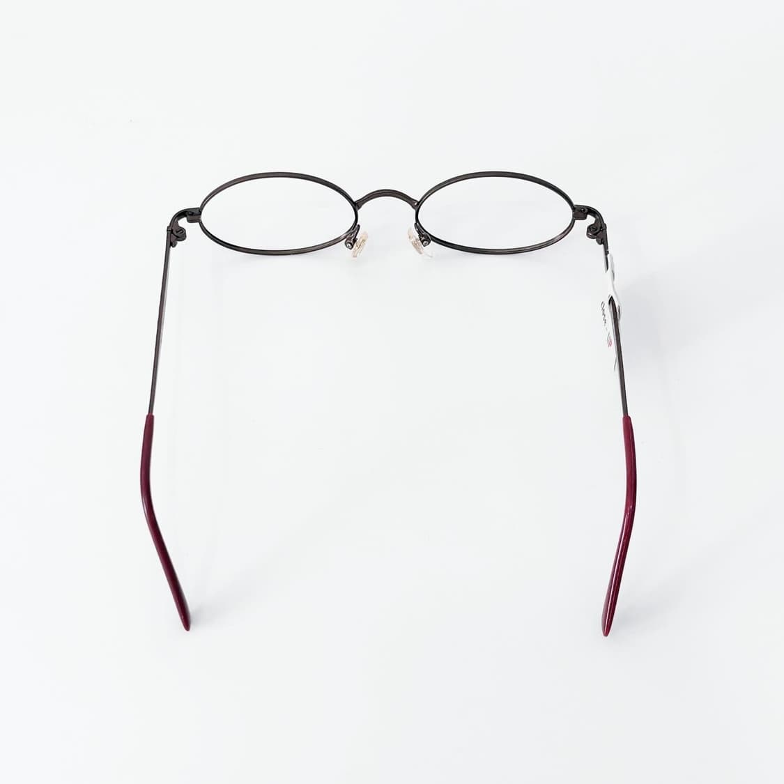 Close-up 브라운 오벌 메탈 데드스탁 빈티지안경 상품이미지4