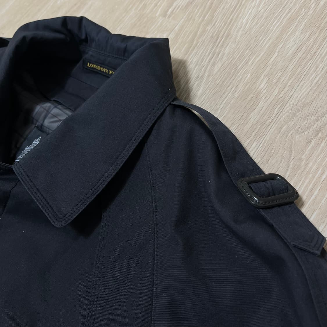 런던포그 벨티드 안감 내피 싱글 트렌치코트 57 상품이미지7