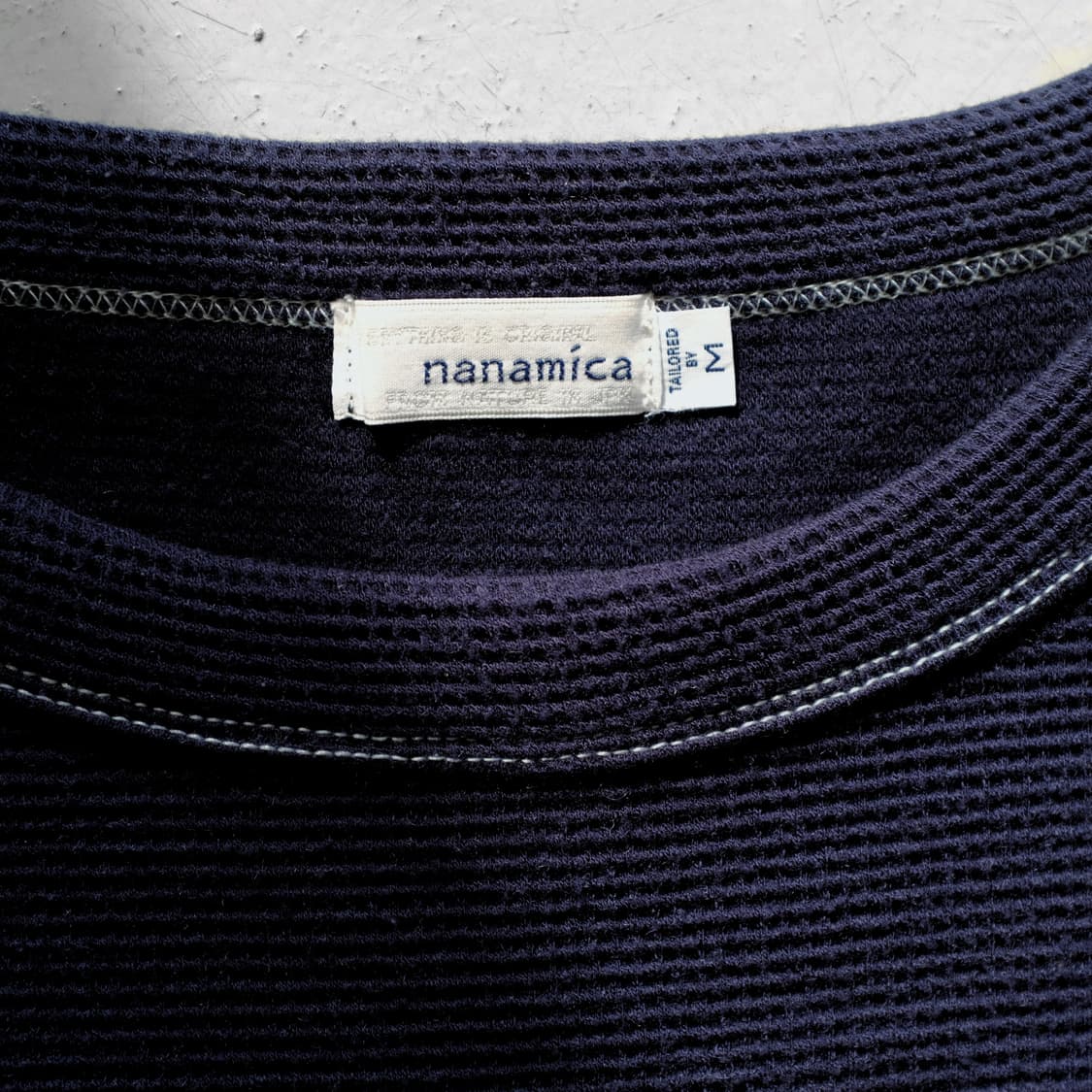 Made In JAPAN Nanamica Waffle Long  상품이미지3