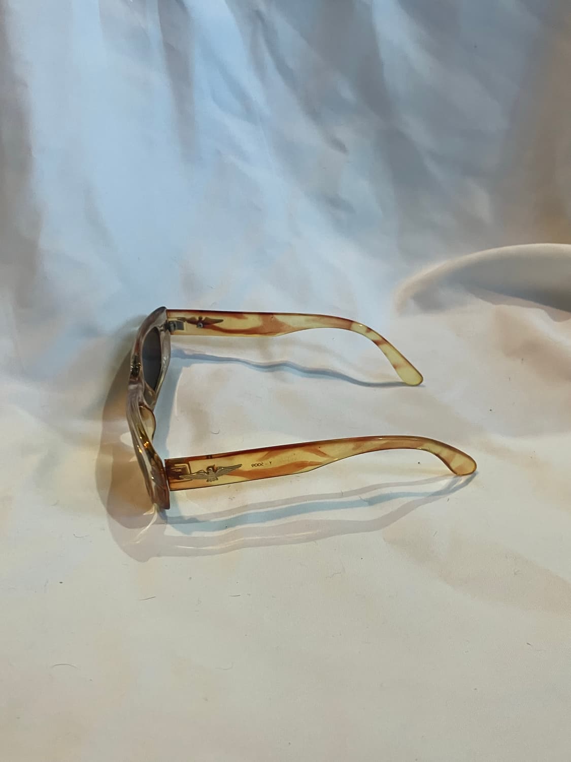 프랑스빈티지 데드스탁 하이틴 캣아이 스퀘어선글라스 상품이미지3