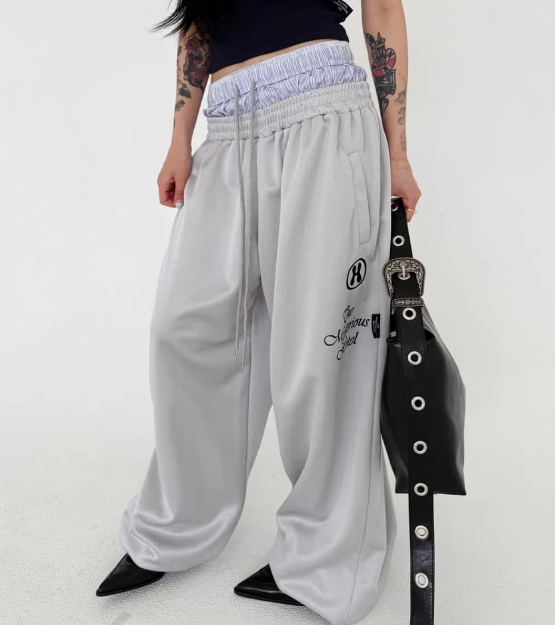 더미스테리어스호텔 레이어드 져지팬츠 LAYERED JERSEY PT 상품이미지1