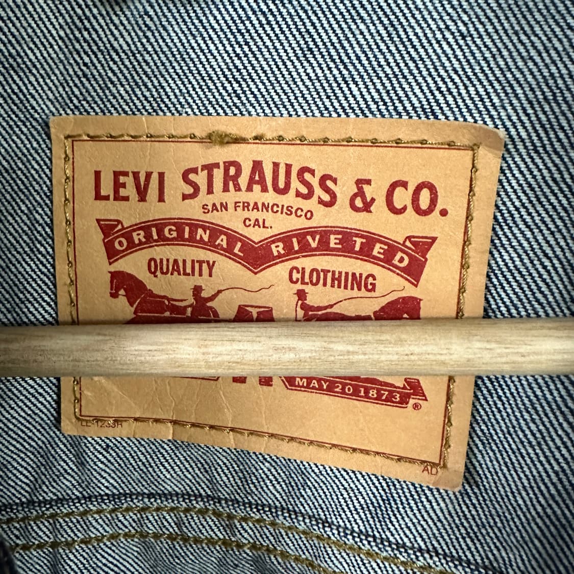 리바이스 3세대 데님 자켓 상품이미지2