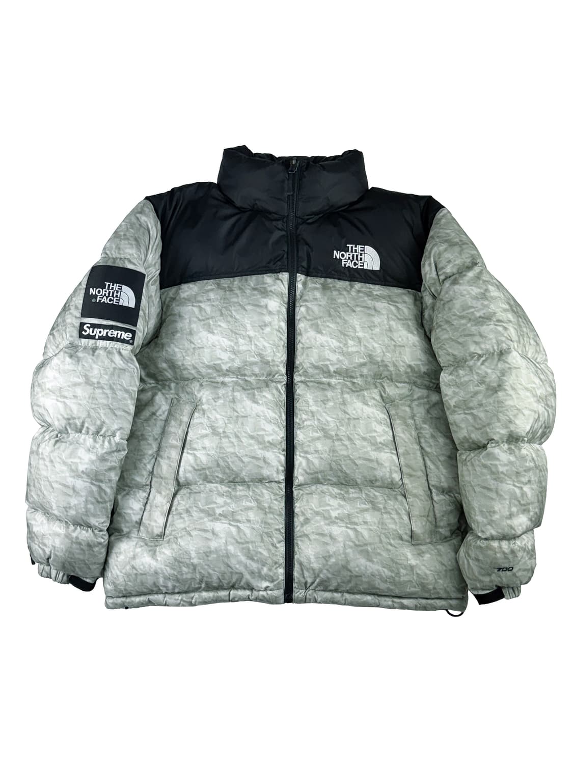 슈프림 x 노스페이스 페이퍼 프린트 눕시 자켓 상품이미지1