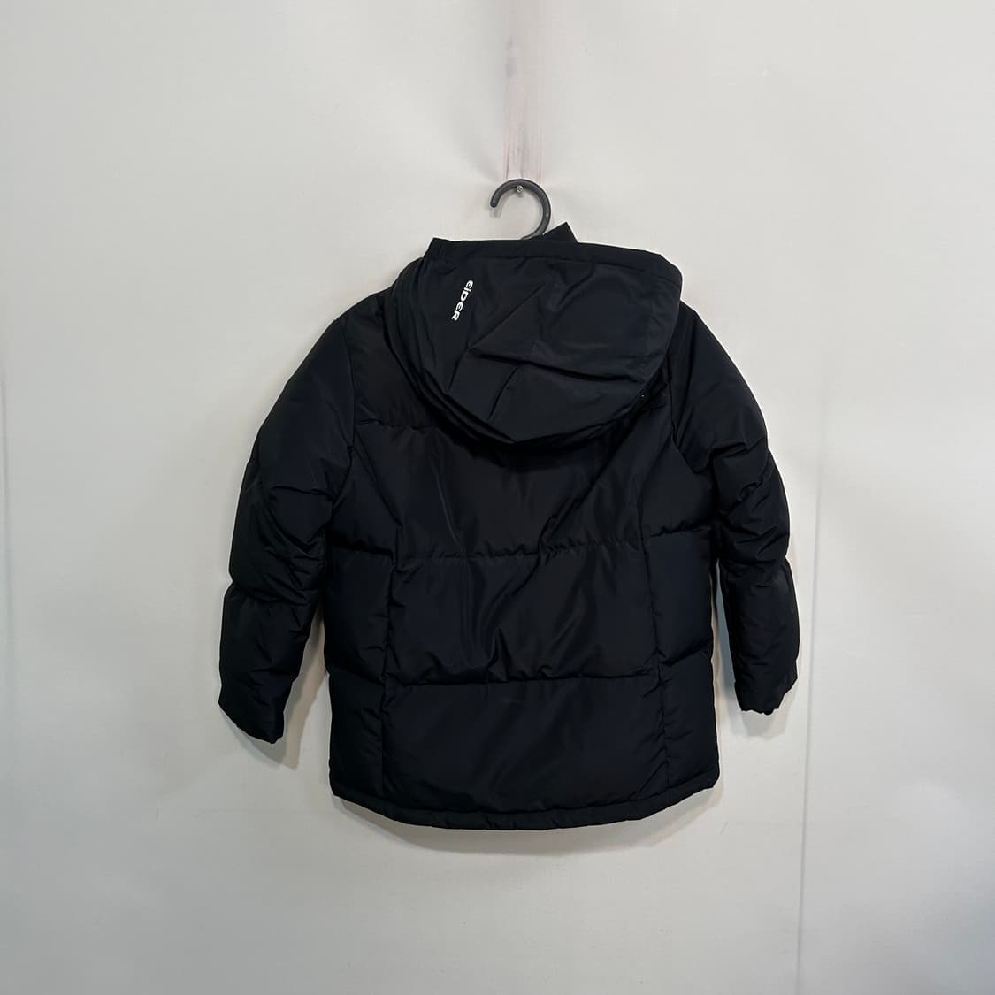 아이더 키즈 헤비 구스다운 패딩 140 한겨울 블랙 상품이미지2