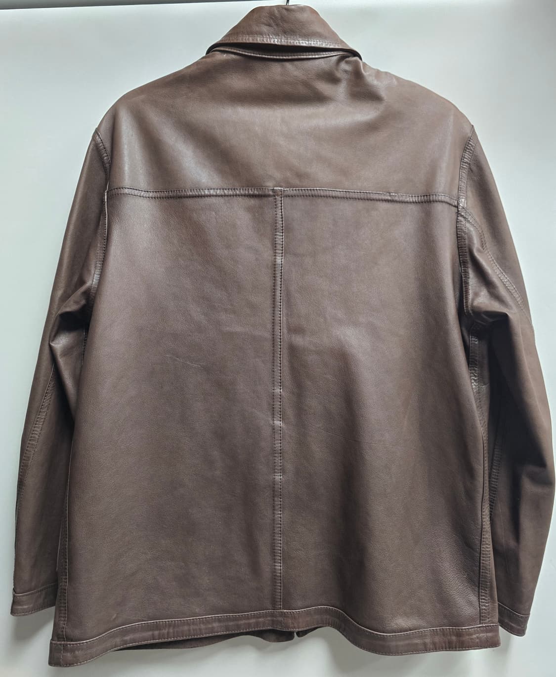 페루치 이탈리아 피렌체 핸드메이드 양가죽. 스웨이드 양면 자켓 52 상품이미지3