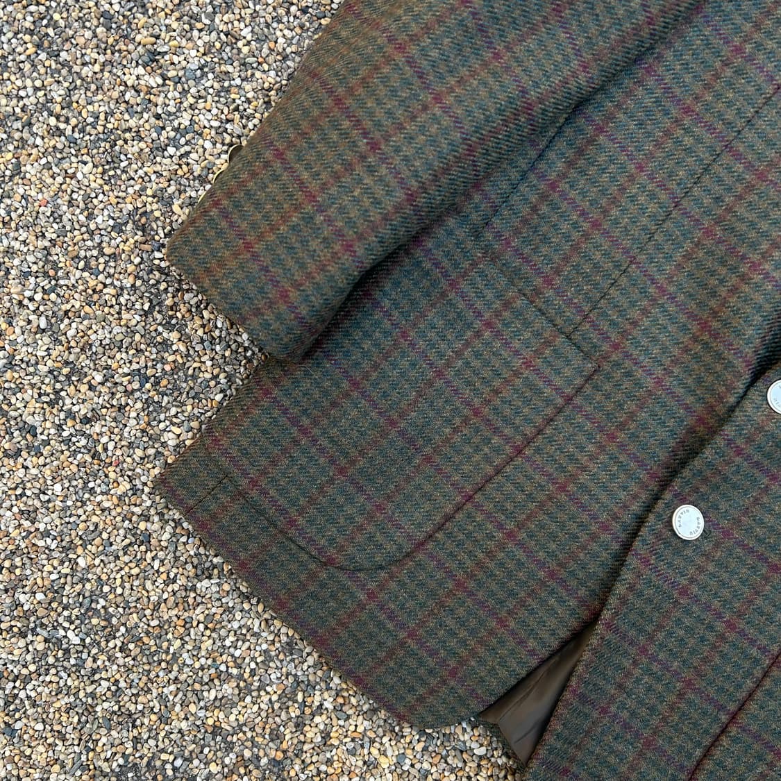 랑방(Lanvin) 글렌체크 블레이져 자켓 상품이미지3