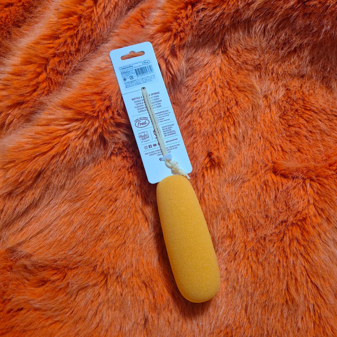 핫도그 모양 보틀 글라스 스펀지 새상품 상품이미지5