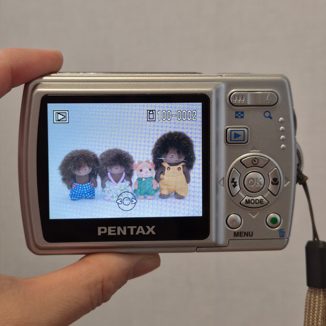 한글지원)  펜탁스 옵티오 M20 실버 ✨ 깔끔한 데일리 디카 상품이미지2