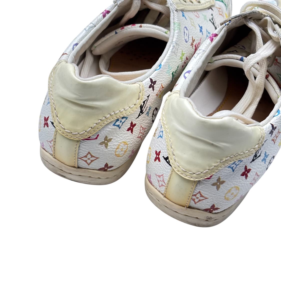 루이비통 36.5 멀티 화이트 스니커즈 상품이미지5