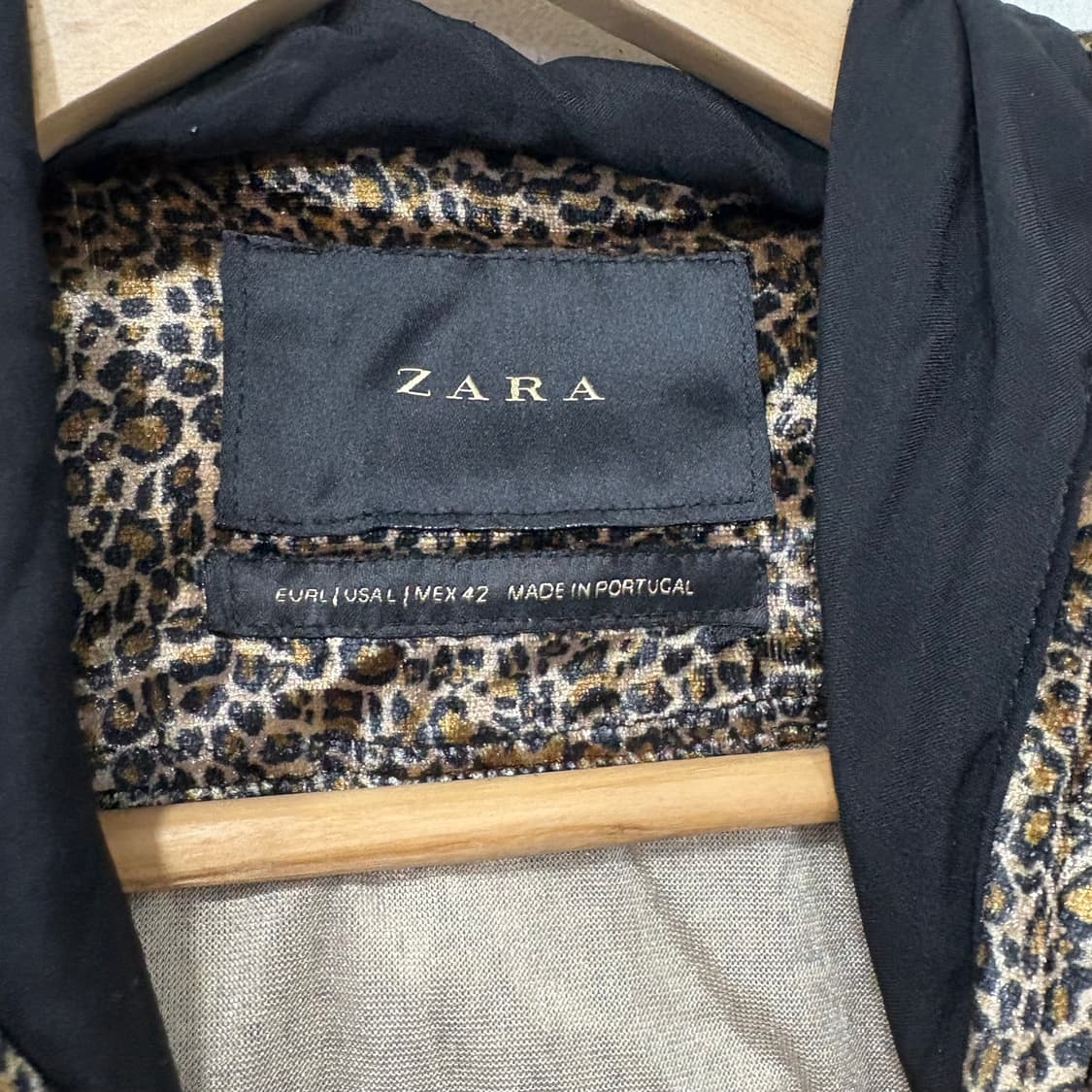 자라 호피 트레이닝집업 상품이미지4