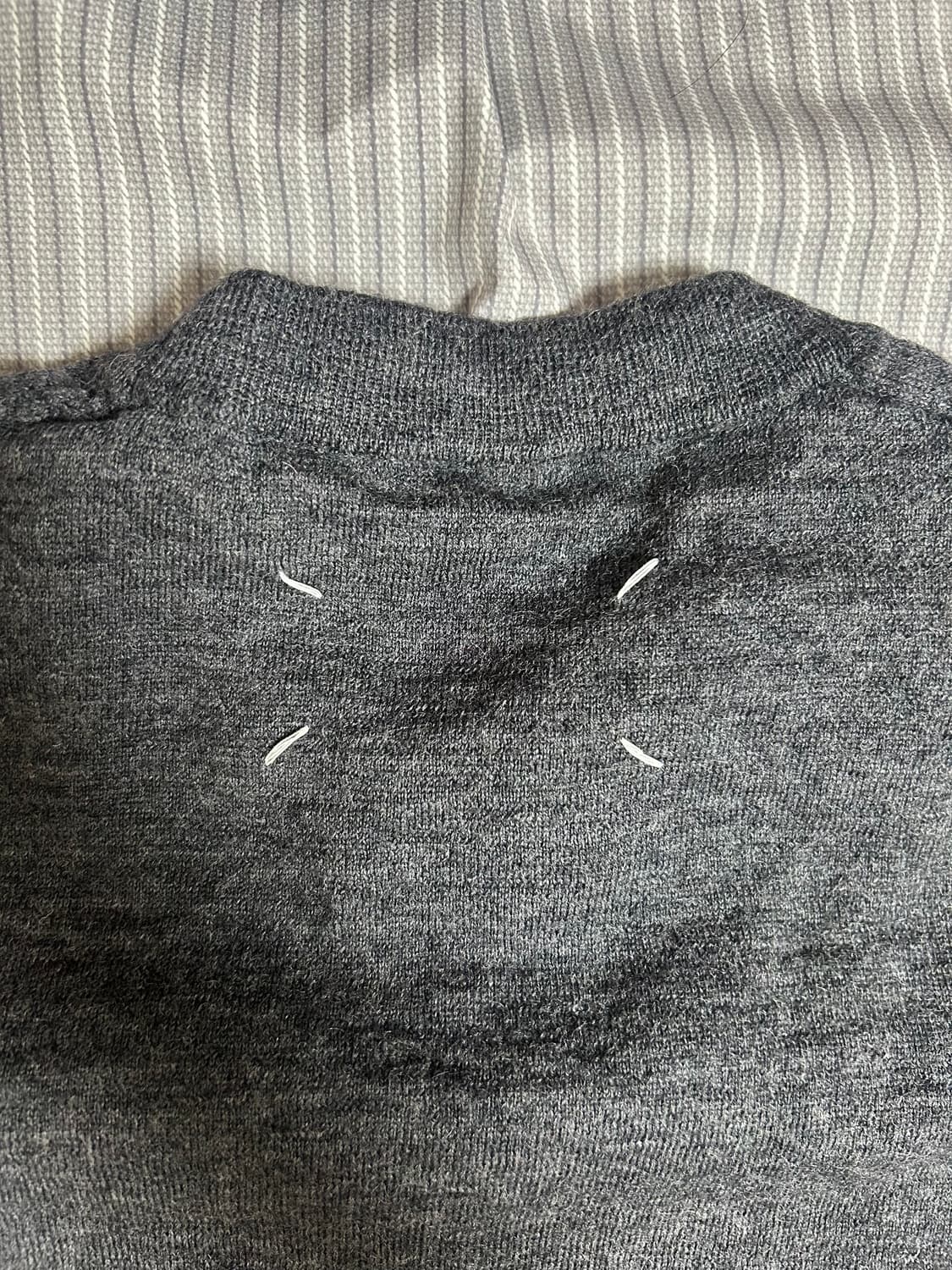 [L] margiela distressed layerd knit 상품이미지5