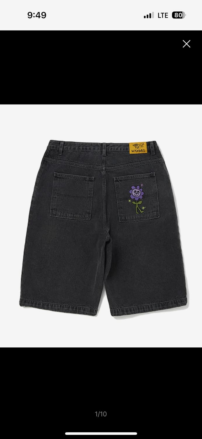 ISCREAM DENIM SHORTS (L) 상품이미지1