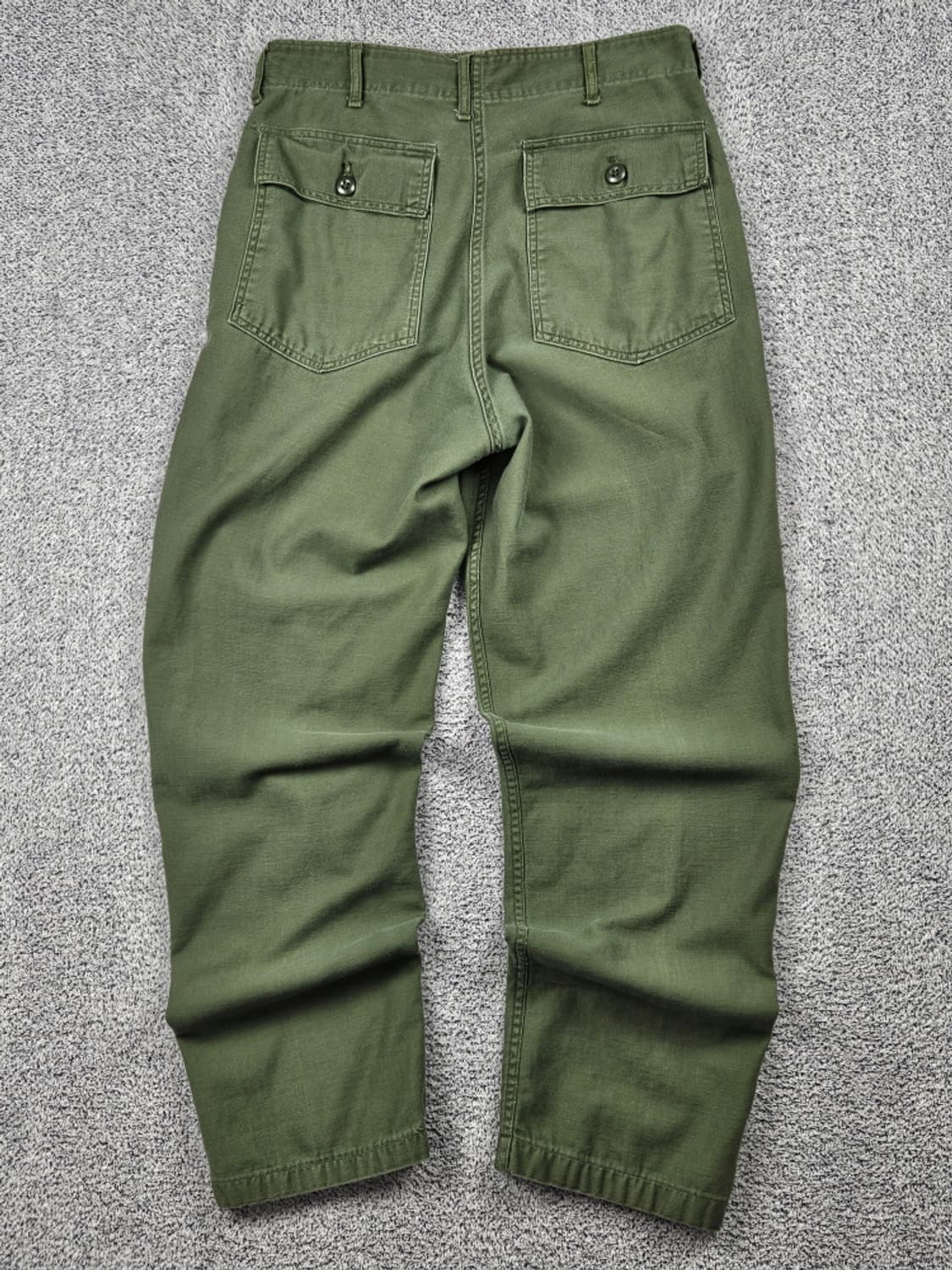 70's U.S ARMY 전기형 퍼티그 팬츠 (34X33) / 10335 상품이미지4