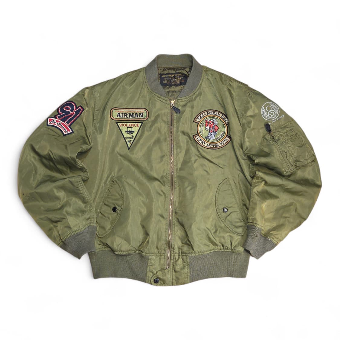 에어 맨 리틀 데빌 L2B 플라잉 자켓 (XL) 상품이미지2