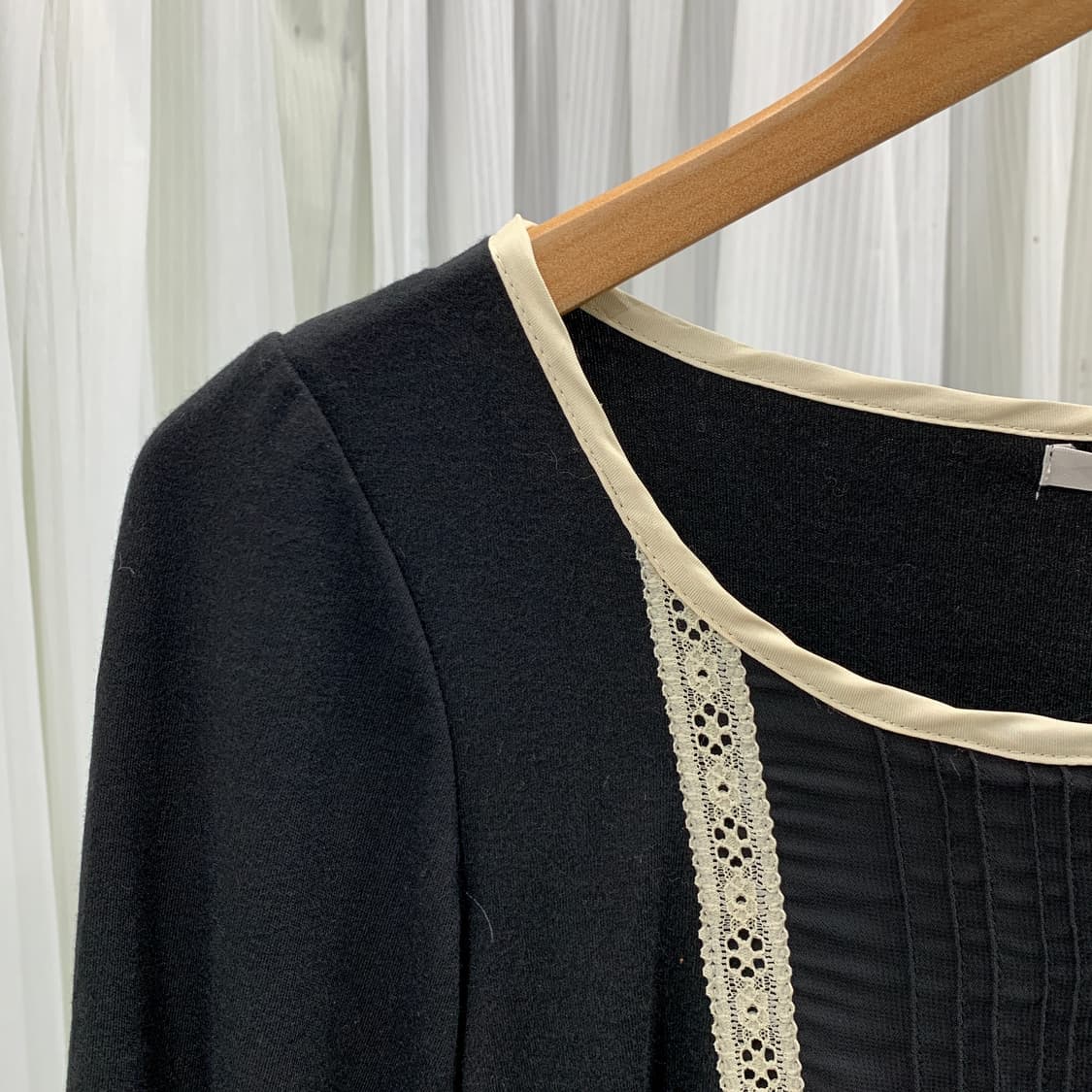 일본 빈티지 Reformation 레이스 블라우스 티셔츠 1690 상품이미지2