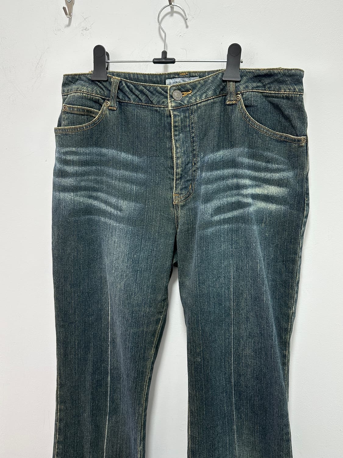 Vintage flare denim washing jeans 상품이미지6