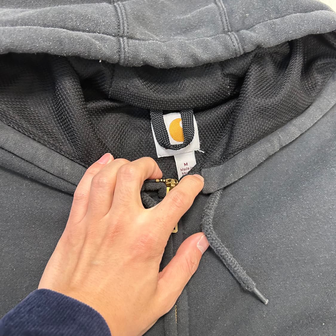 칼하트 써멀 후드집업 상품이미지3