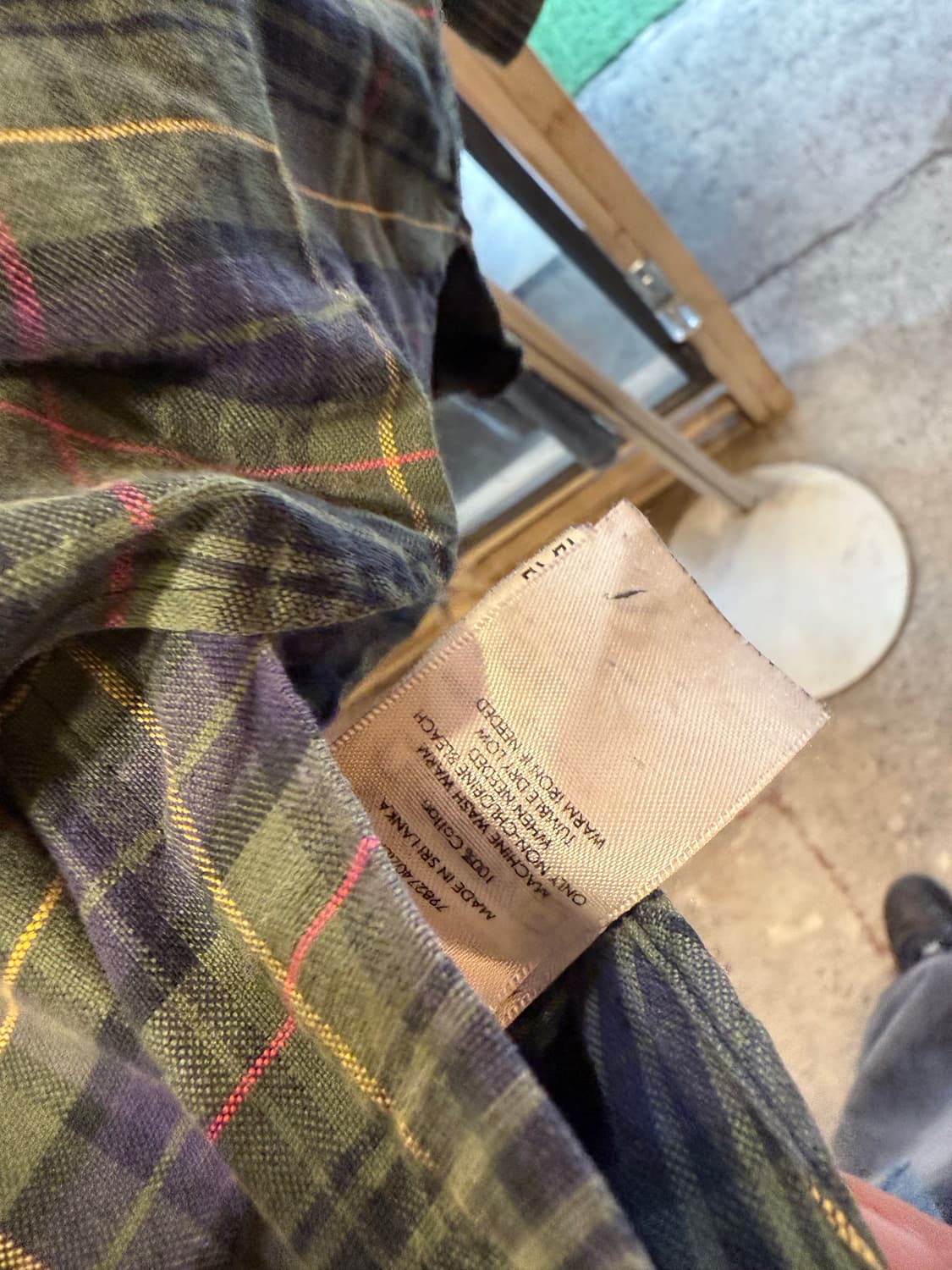 폴로 랄프로렌 레드포니 그린 체크셔츠  상품이미지3