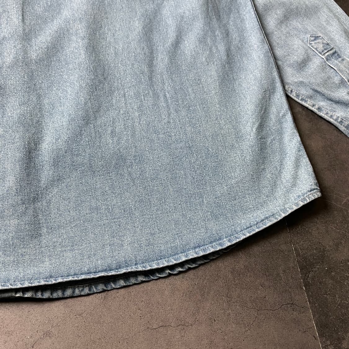 HARRITON 해리튼 빈티지 코튼 데님 셔츠 A00734 상품이미지9