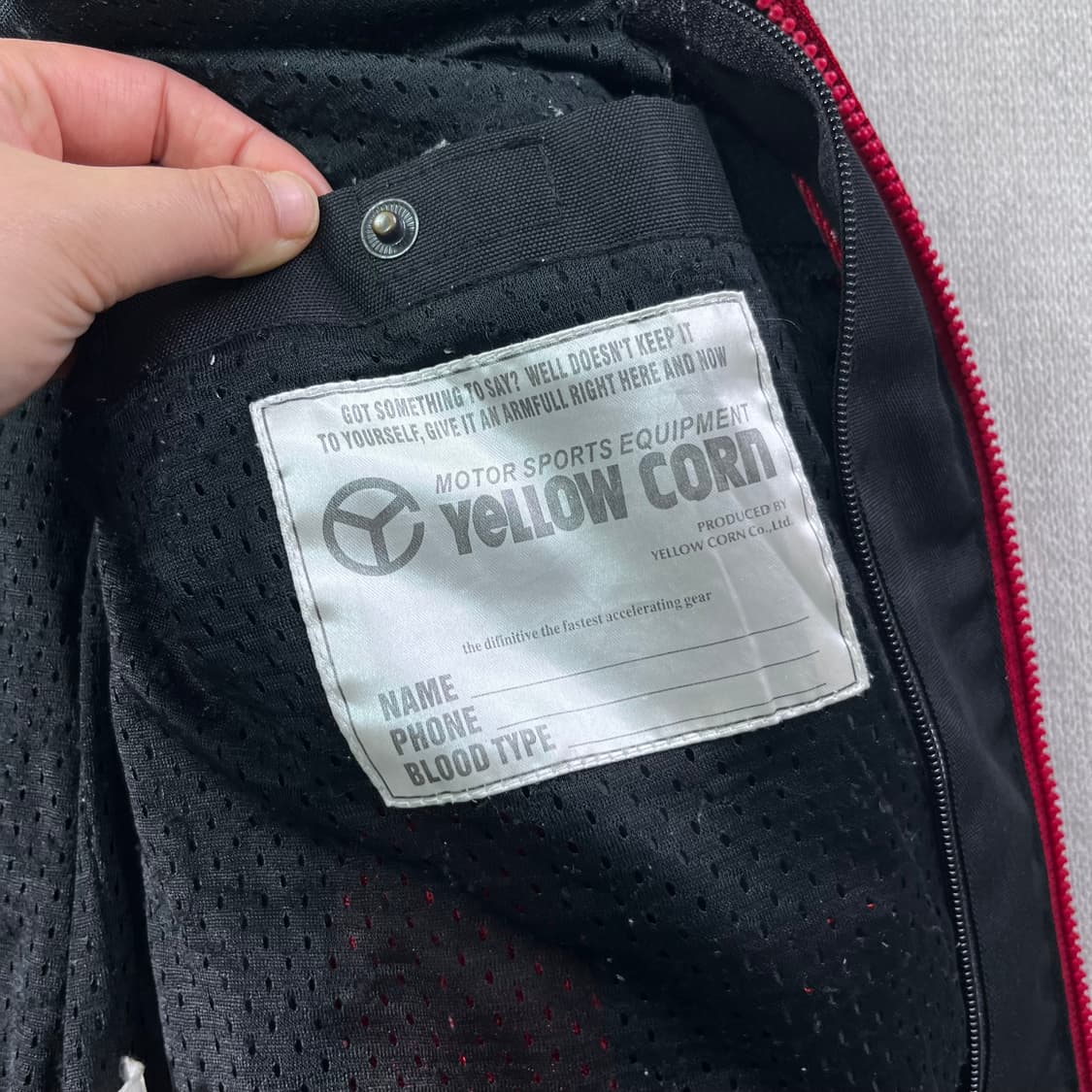 100 옐로우콘 레이싱 자켓 상품이미지9