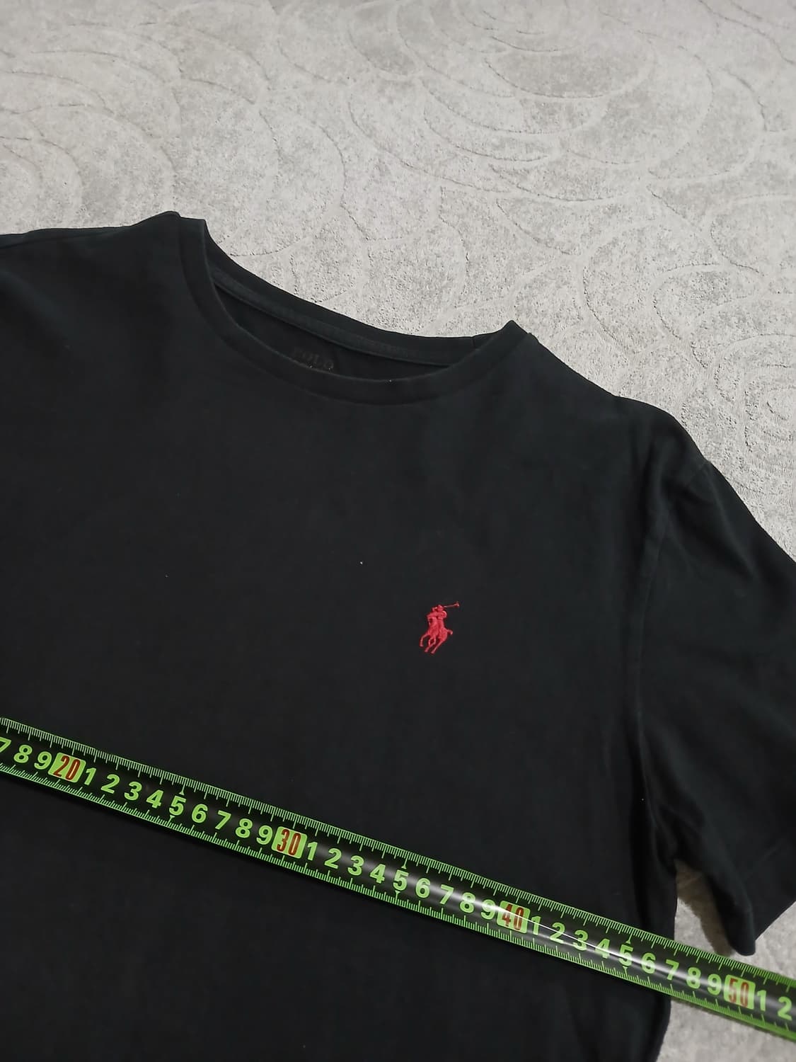 폴로 랄프로렌 블랙 반팔 티셔츠 S
 상품이미지6