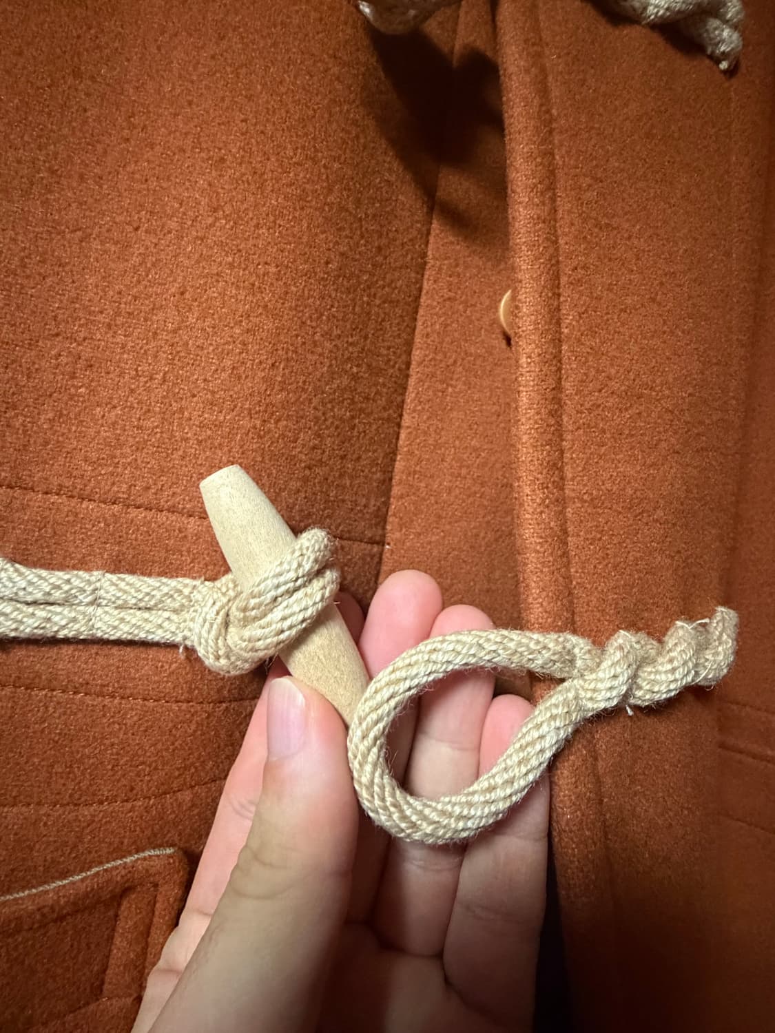 캡틴선샤인 더플코트 월넛 38사이즈 상품이미지3