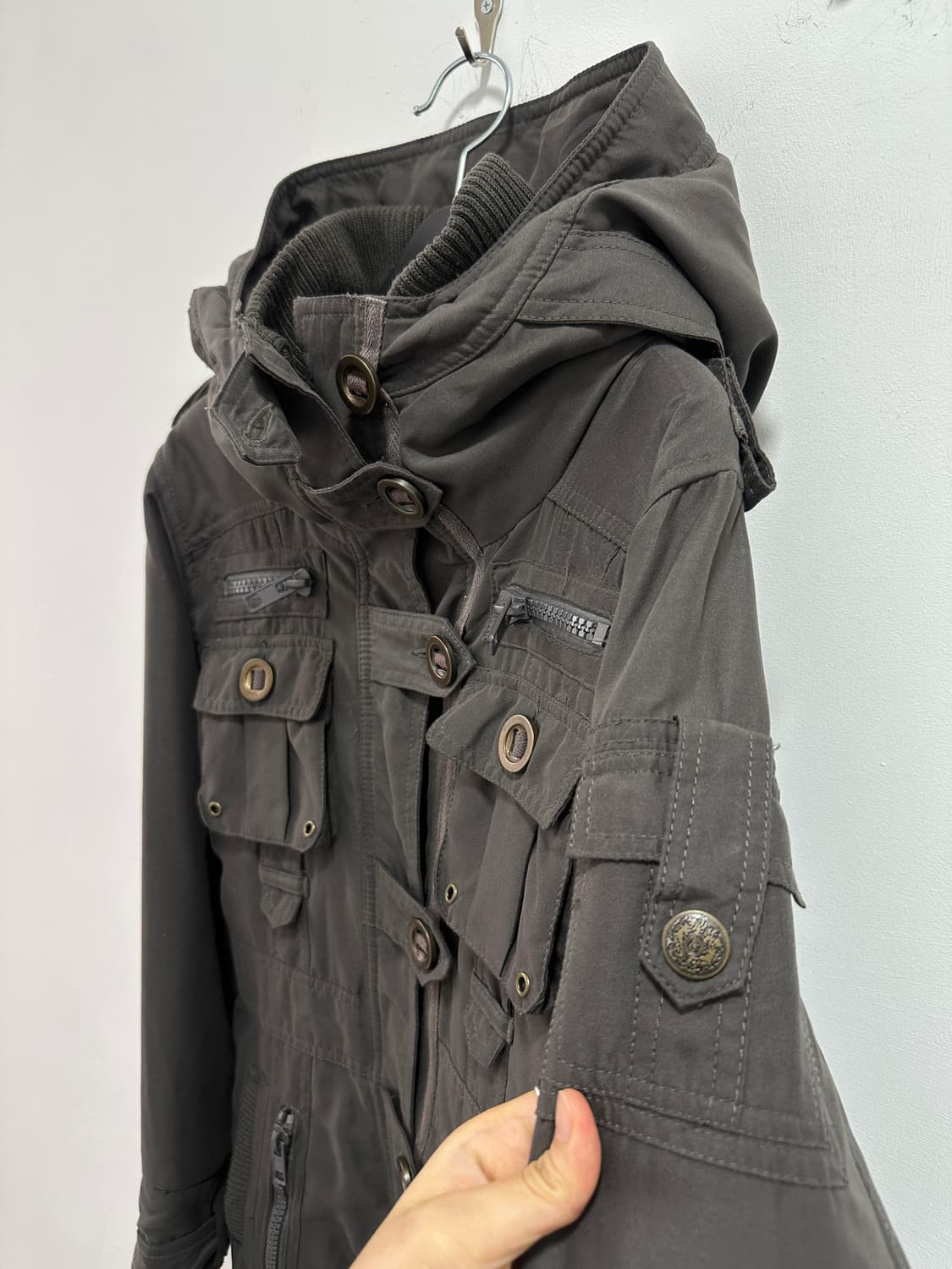 Gimmick multi pocket grunge jacket 상품이미지7