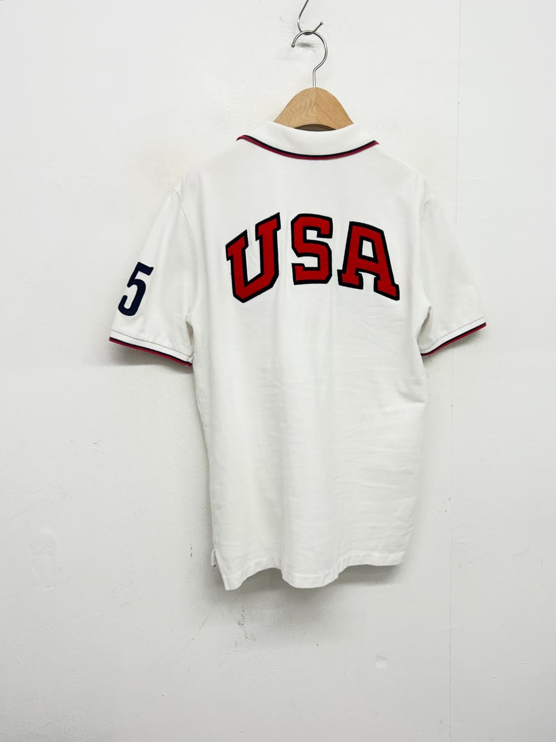 폴로 랄프로렌 USA 빅포니 반팔 카라티 Boys XL 상품이미지3