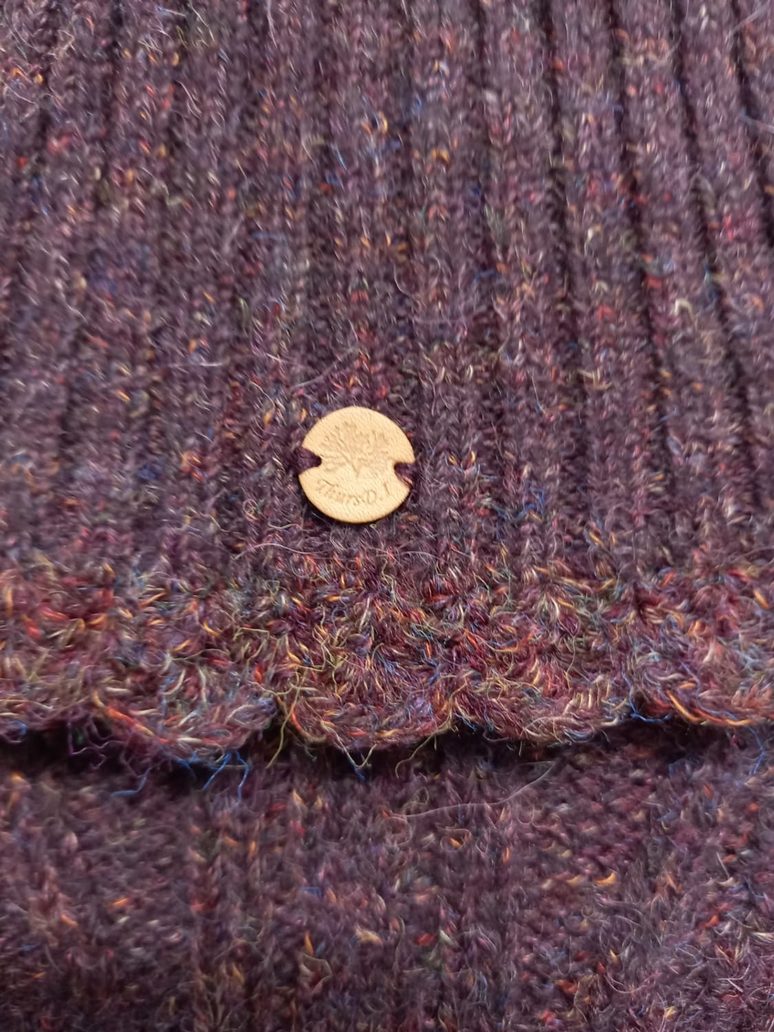 새 써스데이아일랜드 춘추동 알파카블랜 니트 풀오버 66 상품이미지8