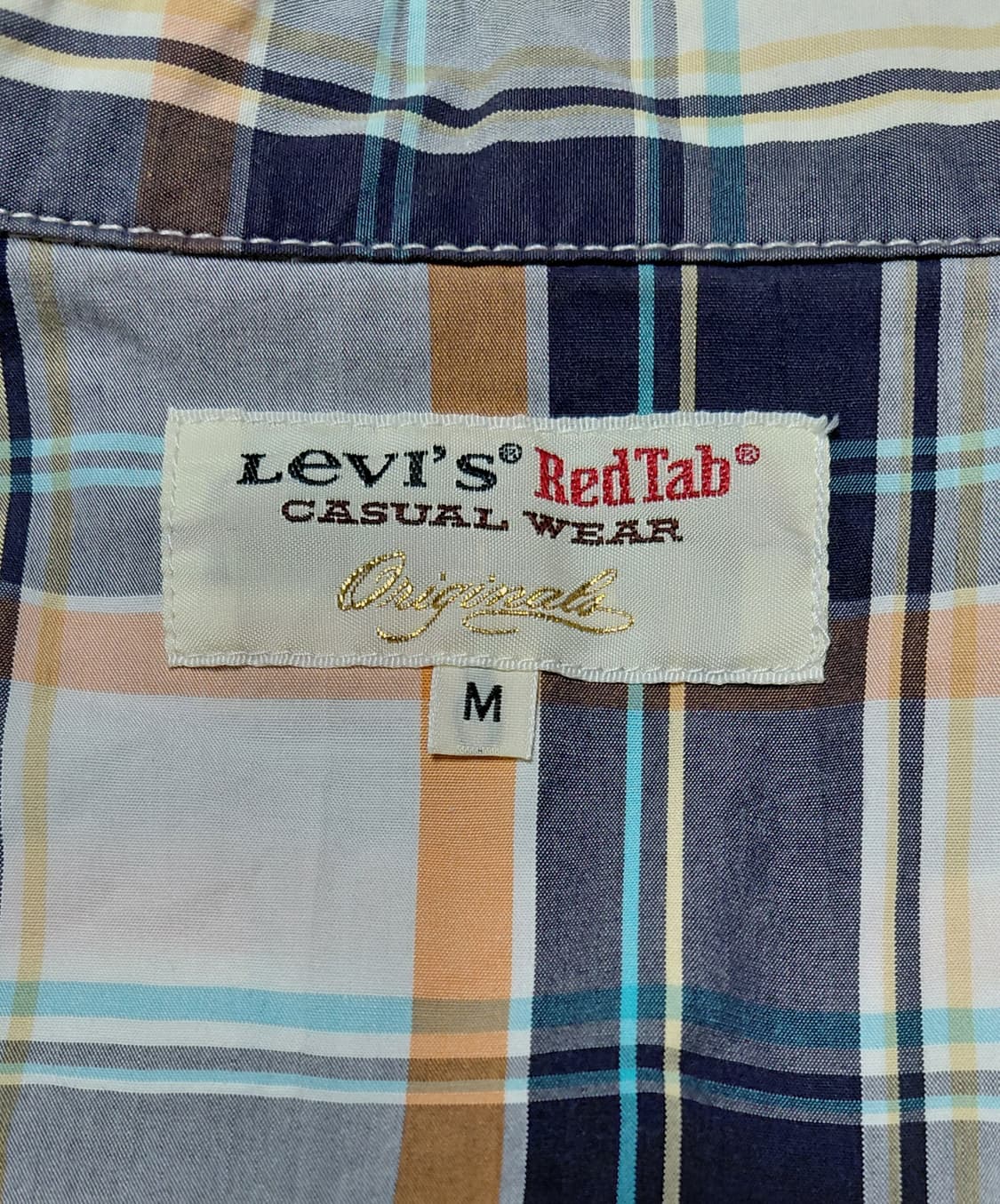 [M] 리바이스 Red Tab 빈티지 웨스턴 체크 셔츠 (08년식) 상품이미지4